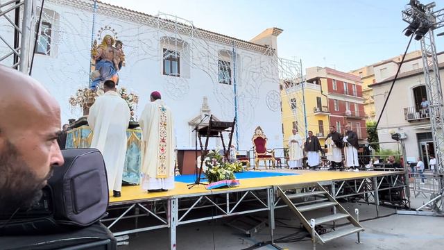 San Severo (Fg) 15 luglio 2023 Festa Madonna Del Carmine 2023 Pontificale смотреть онлайн