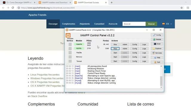 Como Instalar XAMPP en WINDOWS 10 64 bits ? ? смотреть онлайн