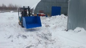 Ковш на вилочный погрузчик 20000 руб.
