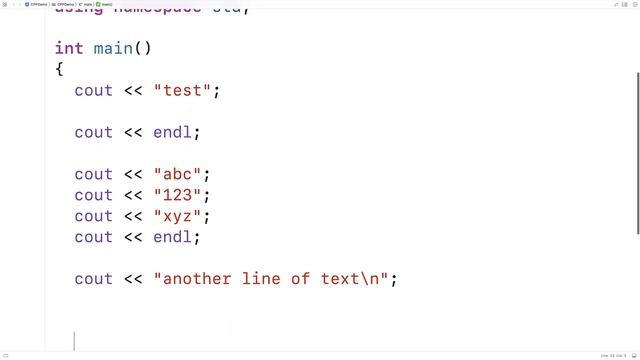Console Output With cout Basics | C++ Tutorial смотреть онлайн