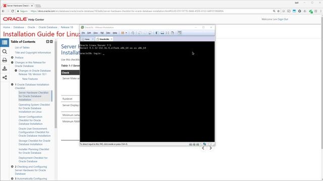 Instalação do Oracle Linux 7.5 - Parte 2 смотреть онлайн