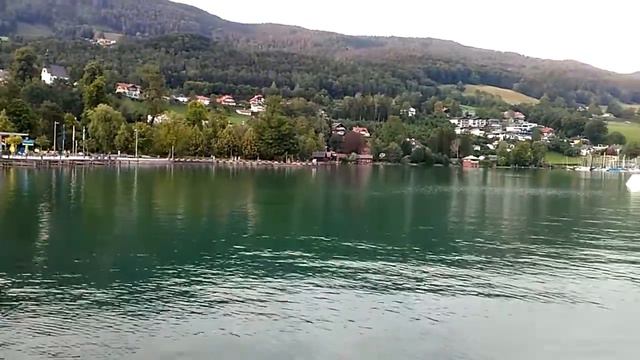Озеро Mondsee. Зальцкаммергут. Австрия (09.07.2018) смотреть онлайн