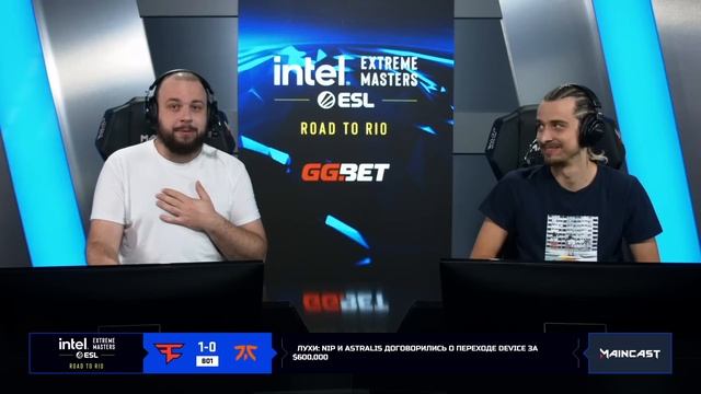 Cloud9 Vs G2 | Map 1 Mirage | IEM Road To Rio 2022 Europe RMR A