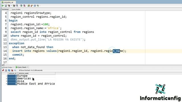 Curso de Oracle PLSQL en español desde cero | USAR EXCEPCIONES COMO CONDICIONALES (video 47) смотреть онлайн