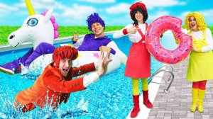 Детские песенки о профессиях — Спасатель, повар и пилот! Музыкальные мультики для малышей