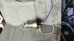 Как подключить замок зажигания на буране. Старого образца.