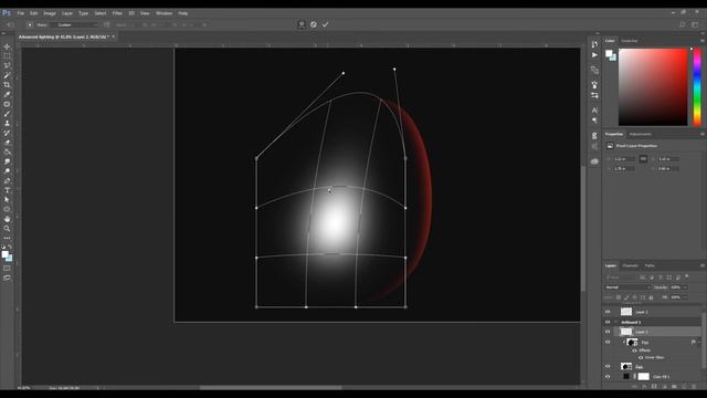 Black egg - Realistic lighting - Tutorial - Photoshop смотреть онлайн