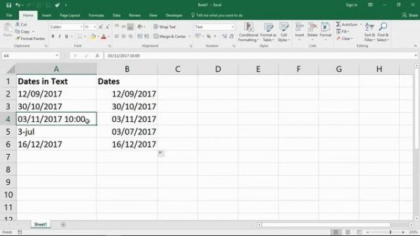 Excel DATEVALUE Function - Convert Text to Date