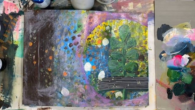 Abstract Sketchbook Page in Fast Forward смотреть онлайн