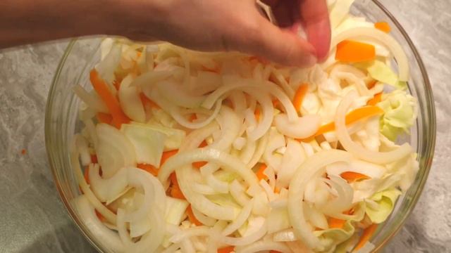 🥕1 4 KOCHAN OF CABBAGE AND One Carrot. AWESOME VILLAGE CABBAGE MARINATED, ONLY SO! 🔥 смотреть онлайн