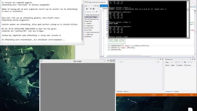 c++ and opencv _ problem with waitKey(); смотреть онлайн