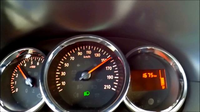 Dacia Duster 110dCi Diesel Top Speed-Test