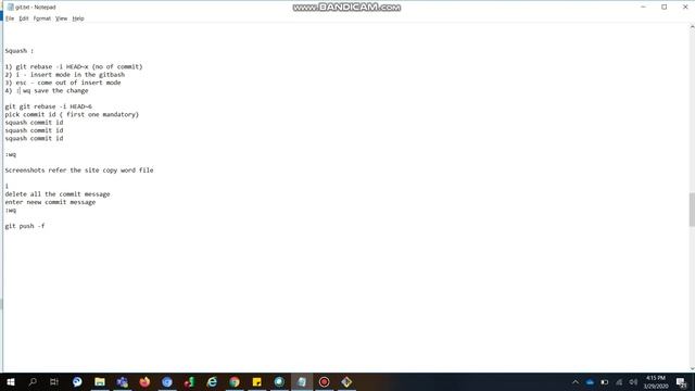 Git squash смотреть онлайн