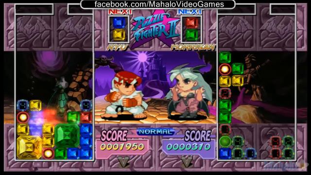 Puzzle Fighter II Turbo HD Remix - Ryu Level 1 смотреть онлайн