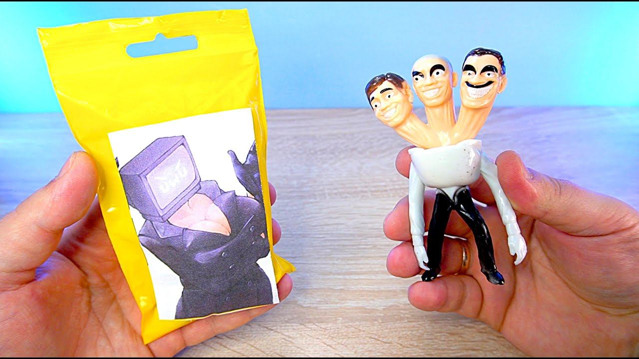 ИМБА СКИБИДИ ТУАЛЕТ пакетики сюприз SKIBIDI TOILET смотреть онлайн