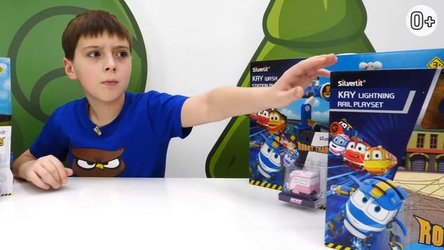 Шоу Гулливерия - Роботы-поезда трансформируются! - Веселые игровые наборы смотреть онлайн