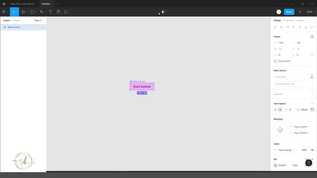 Figma buttons with auto-layout and component смотреть онлайн