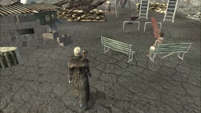 Fallout New Vegas - A stroll through North Vegas Square смотреть онлайн