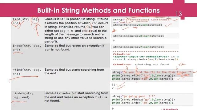 Jnn Python U4 Strings2.1 (Part 3 of 10) смотреть онлайн