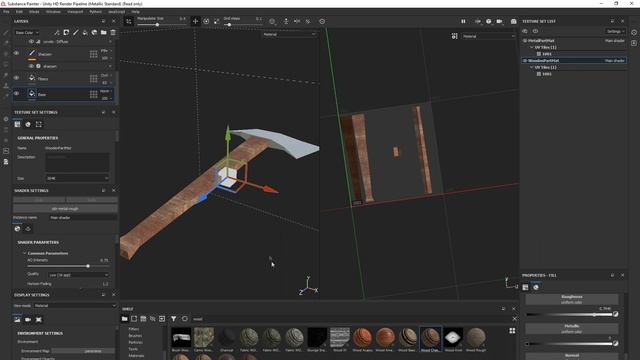 Текстурирование объектов в Substance Painter. Быстрый гайд по основным функциям программы.