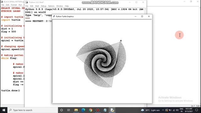Awesome Designs with Python Turtle || Python Turtle Graphics Tutorial || Techie Lagan смотреть онлайн