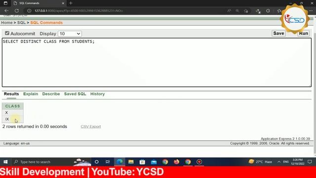 Chapter 011 : Select Distinct Statement In SQL смотреть онлайн