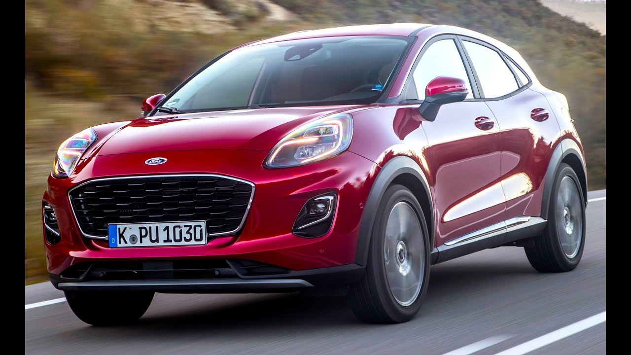 Ford Puma Titanium X Hybrid 153 л.с. - интерьер, экстерьер и привод. смотреть онлайн