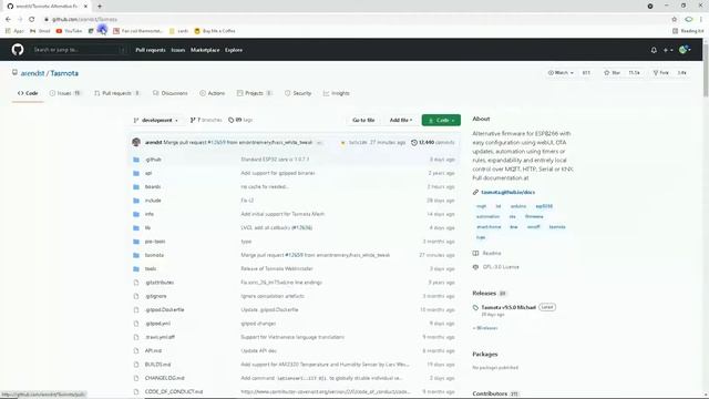 Tasmota Web Installer and NODEMCU смотреть онлайн