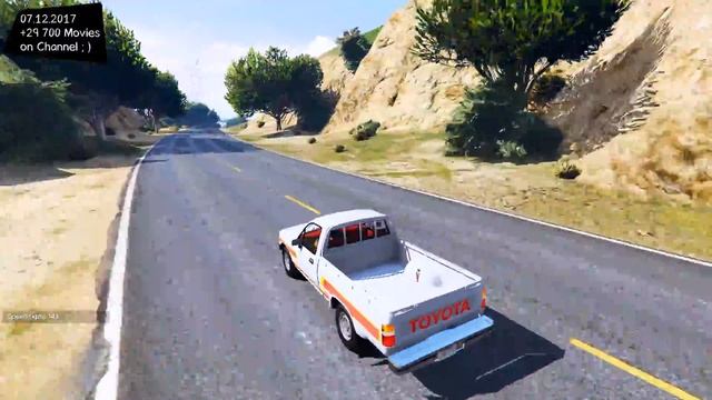 Toyota Hilux Vigo 2001-1998 Grand Theft Auto V , VI - future _REVIEW смотреть онлайн
