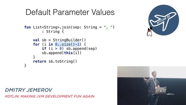 Dmitry Jemerov - Kotlin: Making JVM Development Fun Again (Ru) смотреть онлайн
