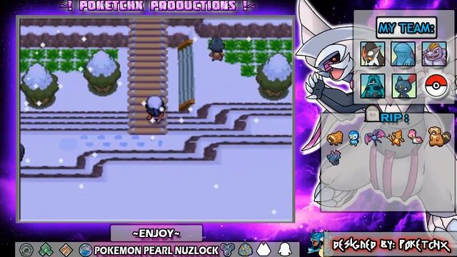 Pokémon PEARL Nuzlocke! (w/ Poketchx) - EPISODE #17: huge blizzard смотреть онлайн