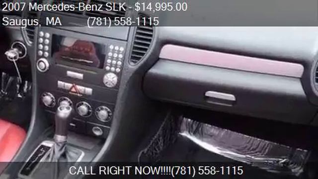 2007 Mercedes-Benz SLK SLK 350 2dr Convertible for sale in S смотреть онлайн