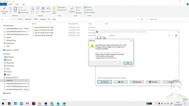 #4 Laragon - Installasi PHP 5.6.40 смотреть онлайн