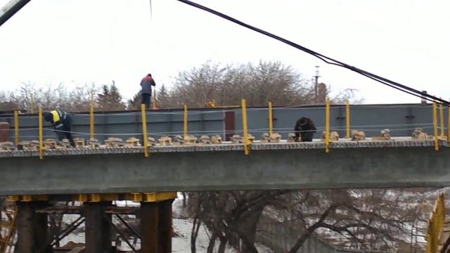2014_03_29 Строительство виадука в Ишиме смотреть онлайн