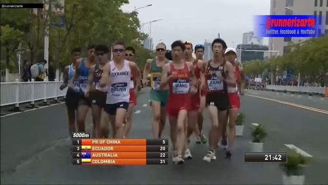 Campeonato Del Mundo Taicang Por Equipos 10 Km Marcha Masculina