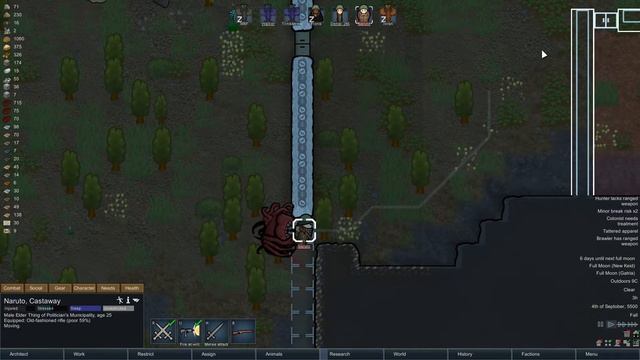 Rimworld Beta 18 Rim of Madness - Stop eating the colonists - Rimworld Cthulhu modded Series смотреть онлайн