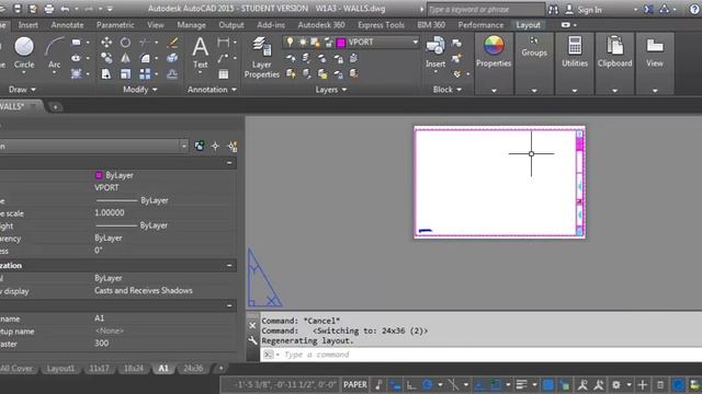 AutoCAD Demo - Creating a titleblock and adding a scaled viewport смотреть онлайн