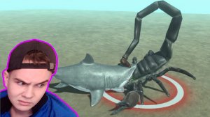 Мегалодон против Императорского Скорпиона | Animal Revolt Battle Simulator