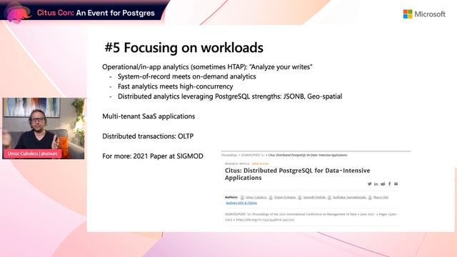 8 keys to the growth of Citus & Distributed PostgreSQL | Citus Con 2022 Keynote смотреть онлайн