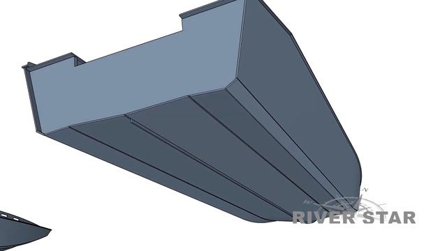 Лодка болотоход из ПНД Лотос проект Ривер Стар смотреть онлайн