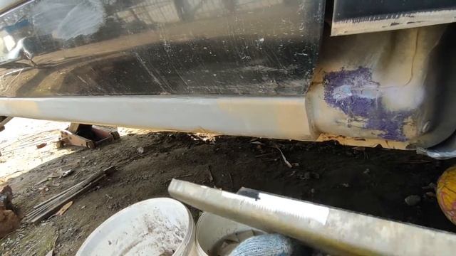 Восстановление гнилого переднего крыла смотреть онлайн