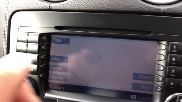 How to change the time in a Mercedes GL смотреть онлайн