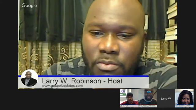 Gospel Updates hosted by Larry W. Robinson with Christina Lockett, Tony D and James Patterson. 11.. смотреть онлайн
