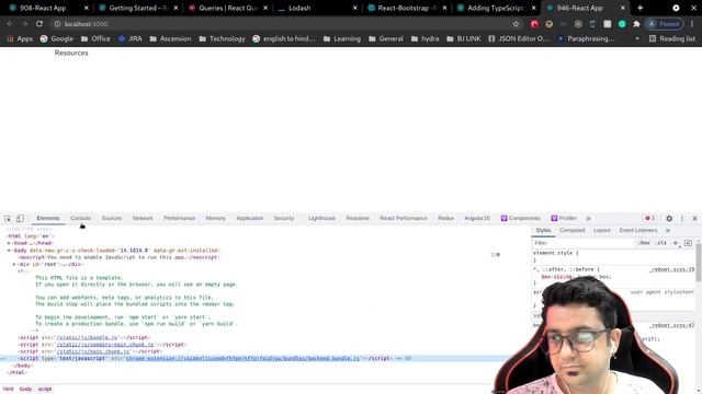Learn React with Project in Hindi Part-1 (React Hooks, Typescript, react-query, lodash,bootstrap) смотреть онлайн