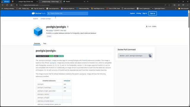 Apa bedanya Docker image postgres dan postgis? смотреть онлайн