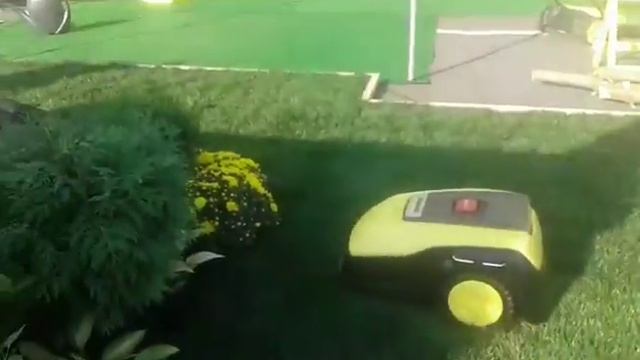 Садовая Техника: Робот газонокосилка Karcher смотреть онлайн