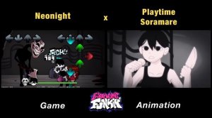 PLAYTIME But Everyone Sings It V2 | GAME x FNF Animation