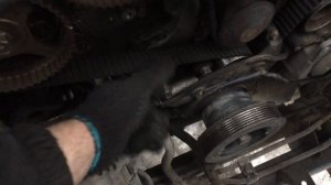 Стук гидронатяжителя ремня грм Mitsubishi Pajero 3 6G74 GDI