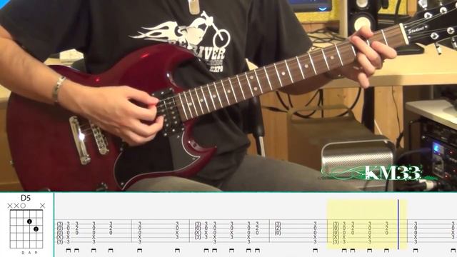 AC/DC - You Shook Me All Night Long (Guitar Tutorial) смотреть онлайн