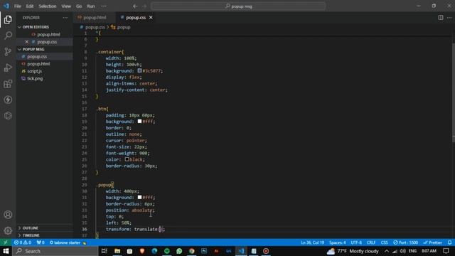 How to Create Popup Modal Box in HTML CSS & JavaScript смотреть онлайн